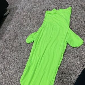 Line green tube dress size Small